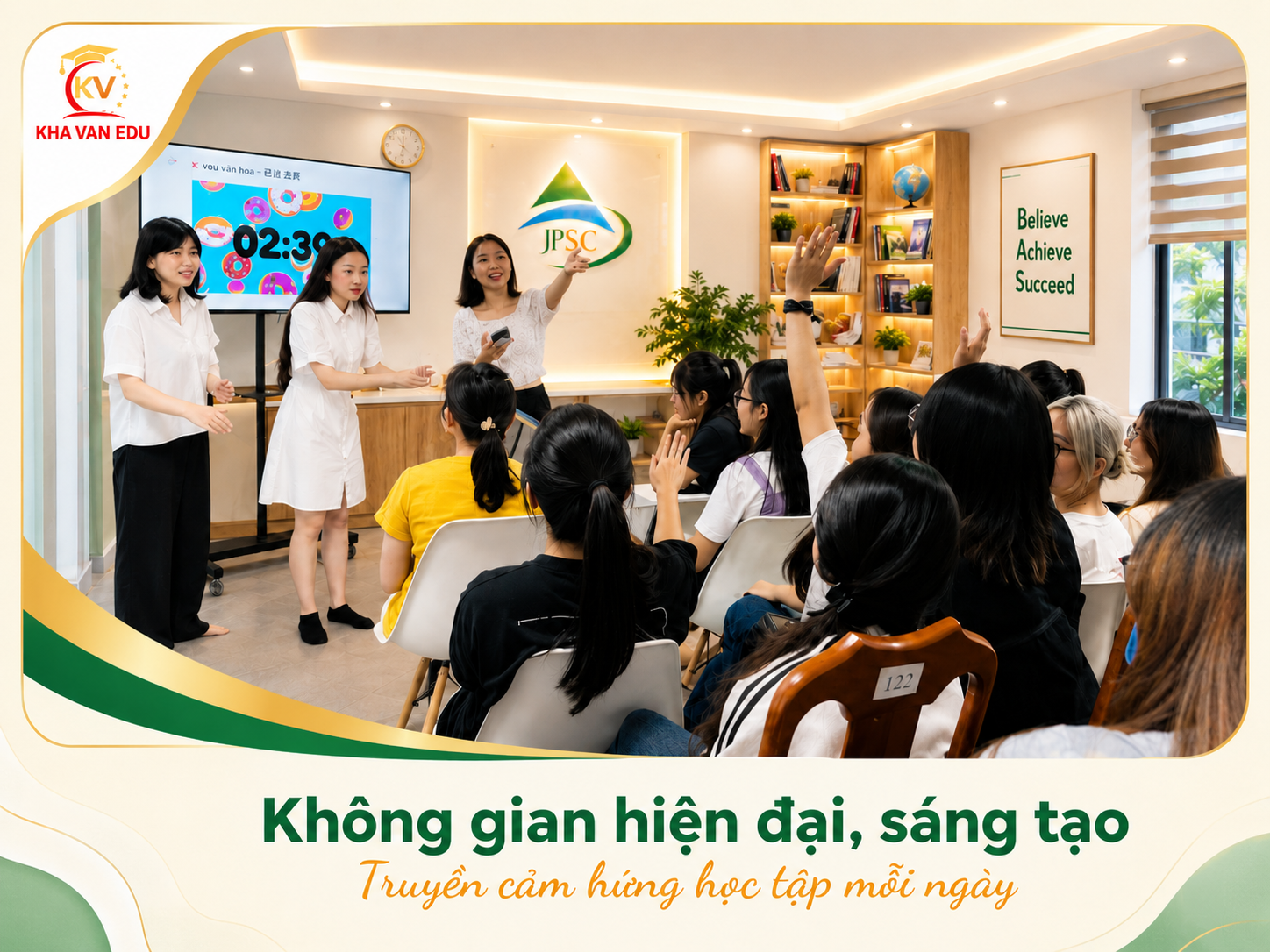 Môi trường học tập truyền cảm hứng